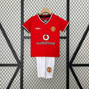 MANCHESTER UNITED I 00/01 KID'S SET (RETRO)