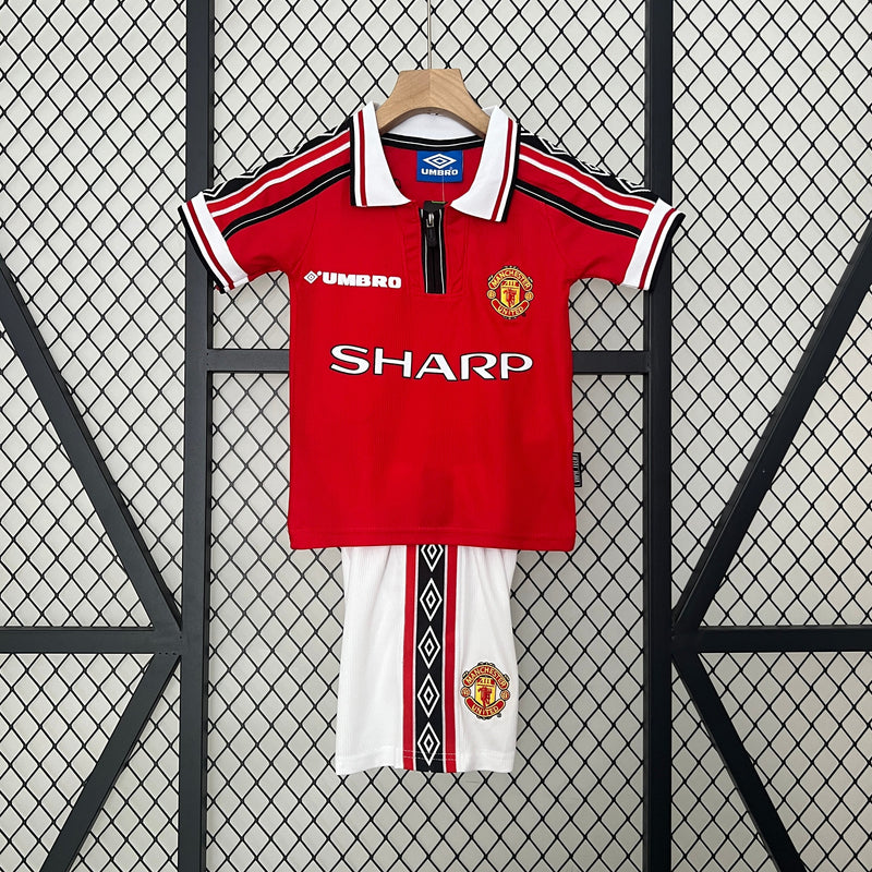 MANCHESTER UNITED I 98/99 KID'S SET (RETRO)