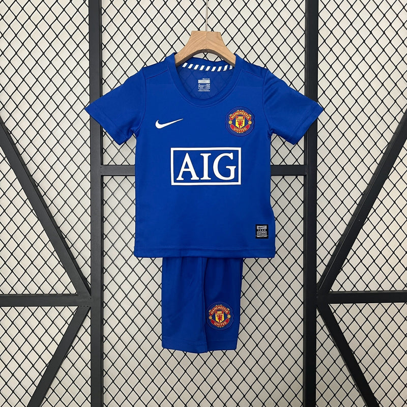 MANCHESTER UNITED III 08/09 KID'S SET (RETRO)