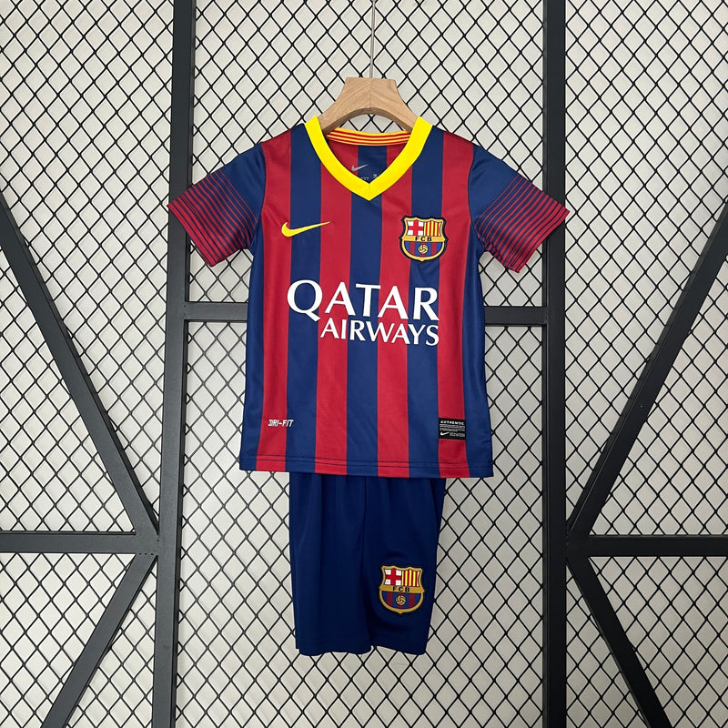 BARCELONA I 13/14 KID'S SET (RETRO)